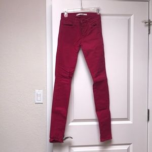 Joe’s Pink Jeans
